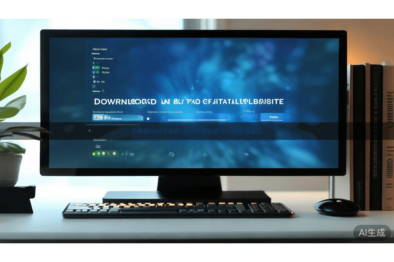 比特派Web3生态 比较于传统的中心化存储面孔