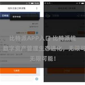 比特派APP入口 比特派钱包：数字资产管理生态进化，无限可能！