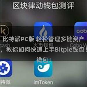 比特派PC版 轻松管理多链资产，教你如何快速上手Bitpie钱包！