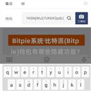 Bitpie系统 比特派(Bitpie)钱包有哪些隐藏功能？