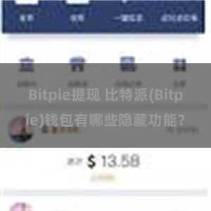 Bitpie提现 比特派(Bitpie)钱包有哪些隐藏功能？