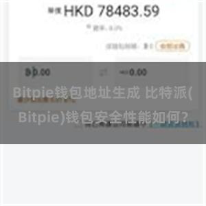 Bitpie钱包地址生成 比特派(Bitpie)钱包安全性能如何？