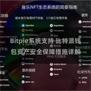 Bitpie系统支持 比特派钱包资产安全保障措施详解