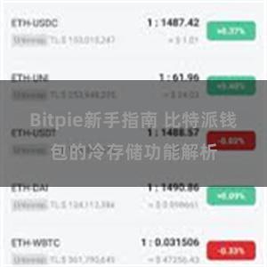 Bitpie新手指南 比特派钱包的冷存储功能解析