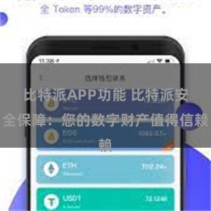 比特派APP功能 比特派安全保障：您的数字财产值得信赖