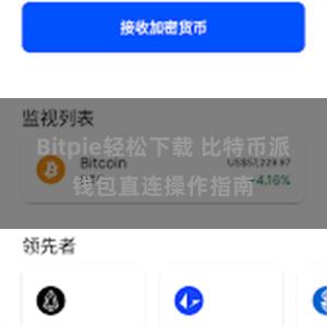 Bitpie轻松下载 比特币派钱包直连操作指南