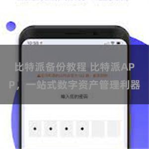比特派备份教程 比特派APP，一站式数字资产管理利器