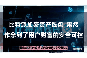 比特派加密资产钱包  果然作念到了用户财富的安全可控
