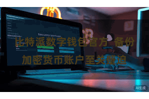 比特派数字钱包官方  备份加密货币账户至关蹙迫